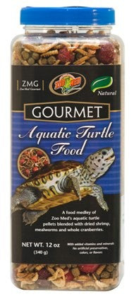 Zoo Med Laboratories Gourmet Aquatic Turtle Food - 12 Oz