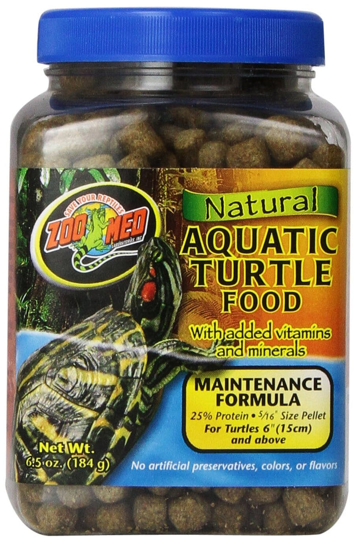 Zoo Med Laboratories Maintenance Formula Natural Aquatic Turtle Food - 6.5 Oz