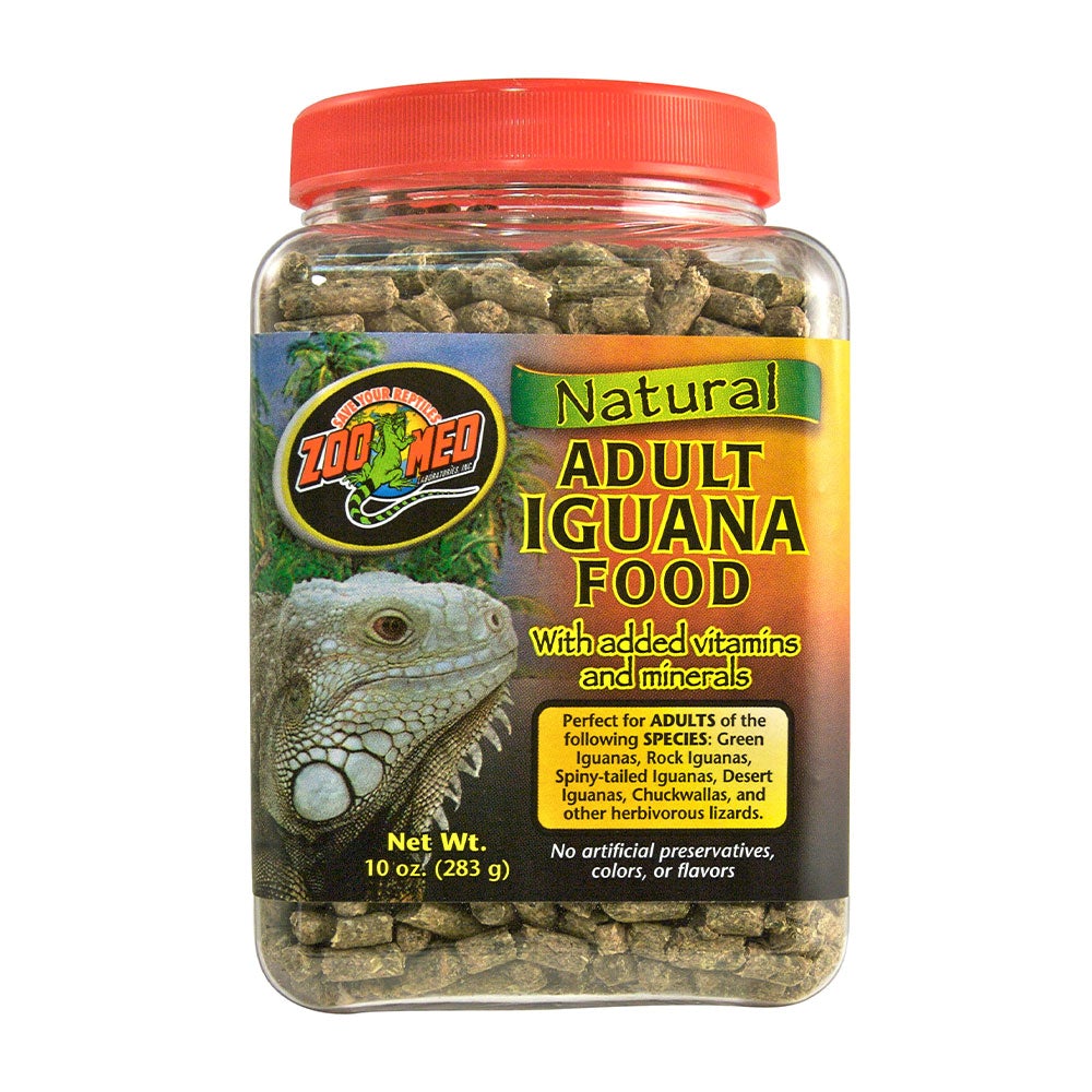 Zoo Med Laboratories Natural Adult Iguana Food - 10 Oz  