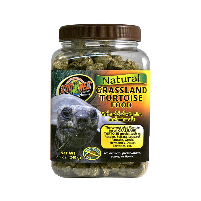 Zoo Med Laboratories Natural Grassland Tortoise Food - 8.5 Oz