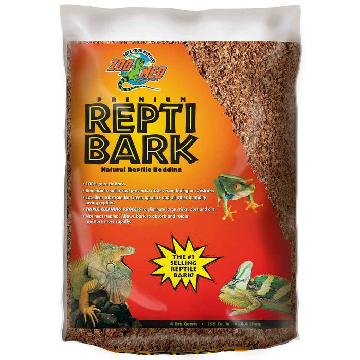 Zoo Med Laboratories Premium Reptibark® Natural Reptile Bedding - 4 Quartz