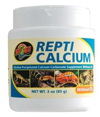 Zoo Med Laboratories Repti Calcium® Without D3 - 3 Oz
