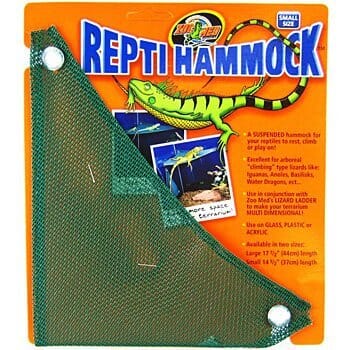 Zoo Med Laboratories Repti Hammock™ Soft Nylon Mesh for Reptiles - 14.2 Inch Small