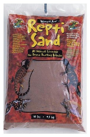 Zoo Med Laboratories Reptisand® All Natural Terrarium Sand Natural Red - 10 Lbs