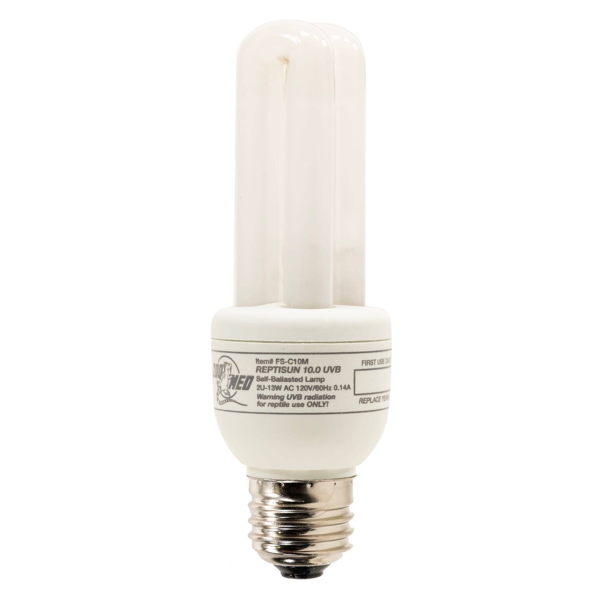 Zoo Med Laboratories Reptisun® 10.0 UVB Mini Compact Fluorescent  