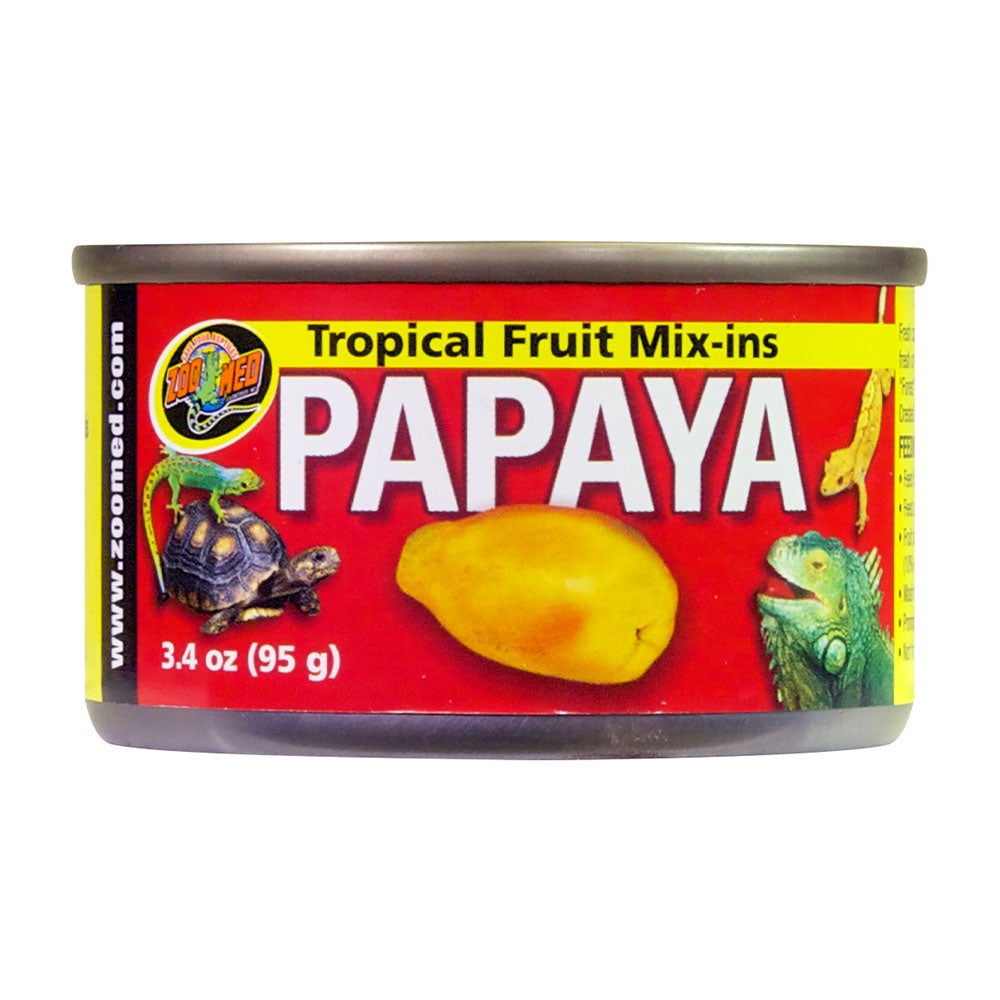 Zoo Med Laboratories Tropical Fruit Papaya Mix-ins - 4 Oz  